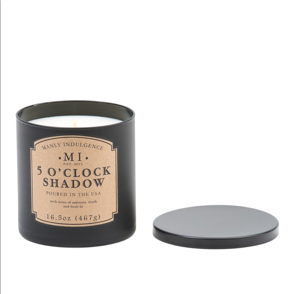 Manly Indulgence:5 O’Clock Shadow candle